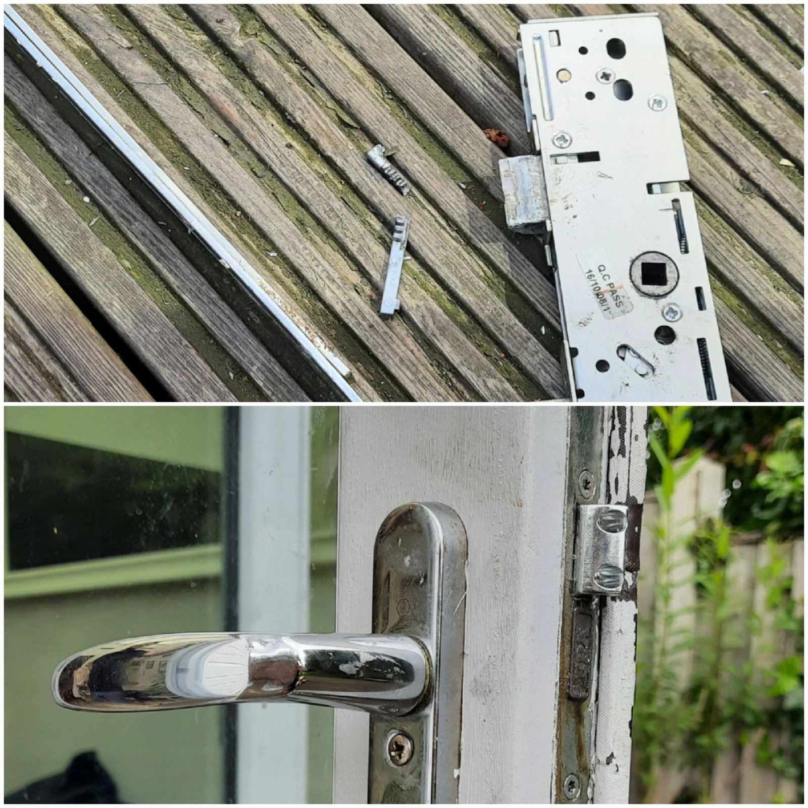 multipoint gearbox repair on a back door in Sunbury