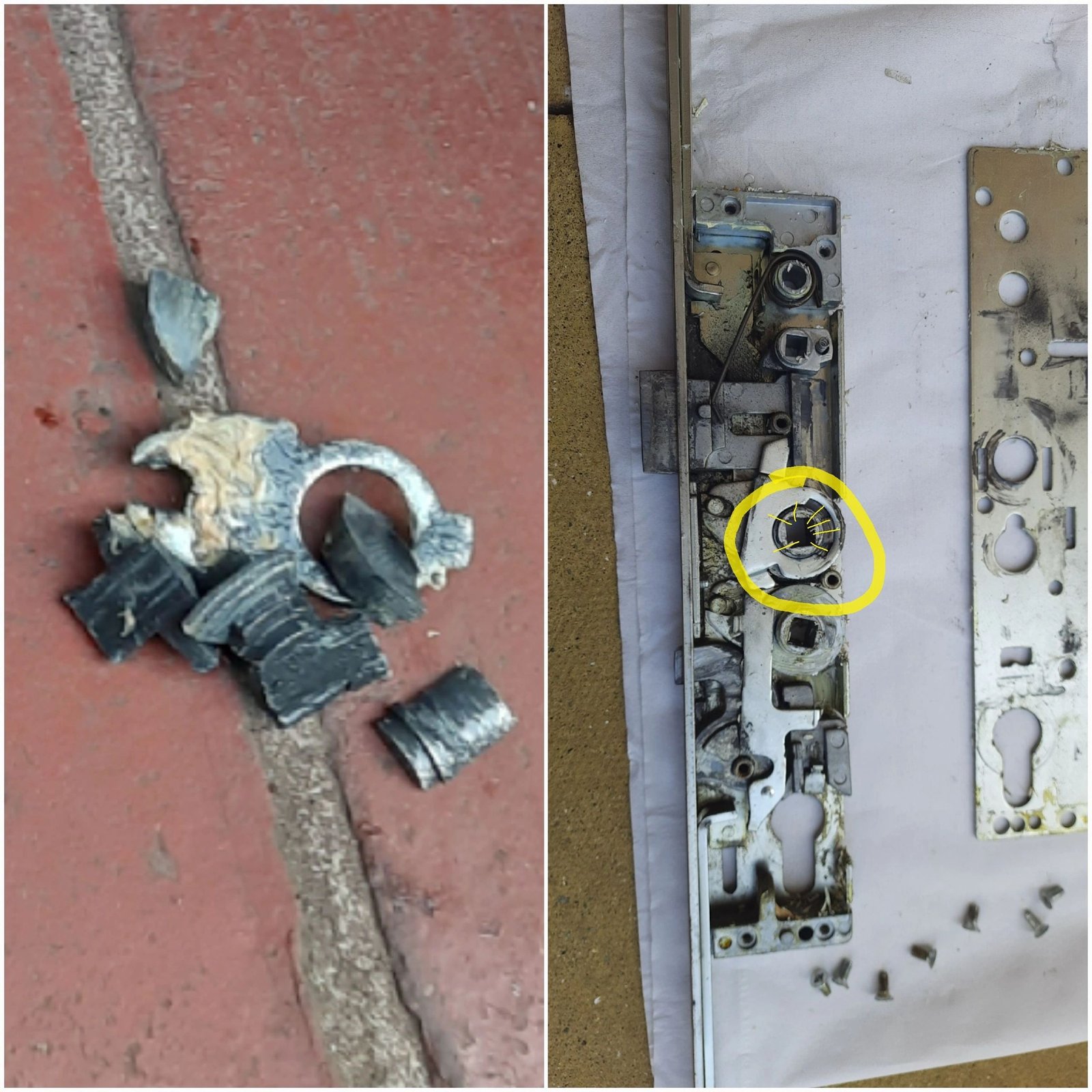 multipoint lock mechanism repair in Molesey