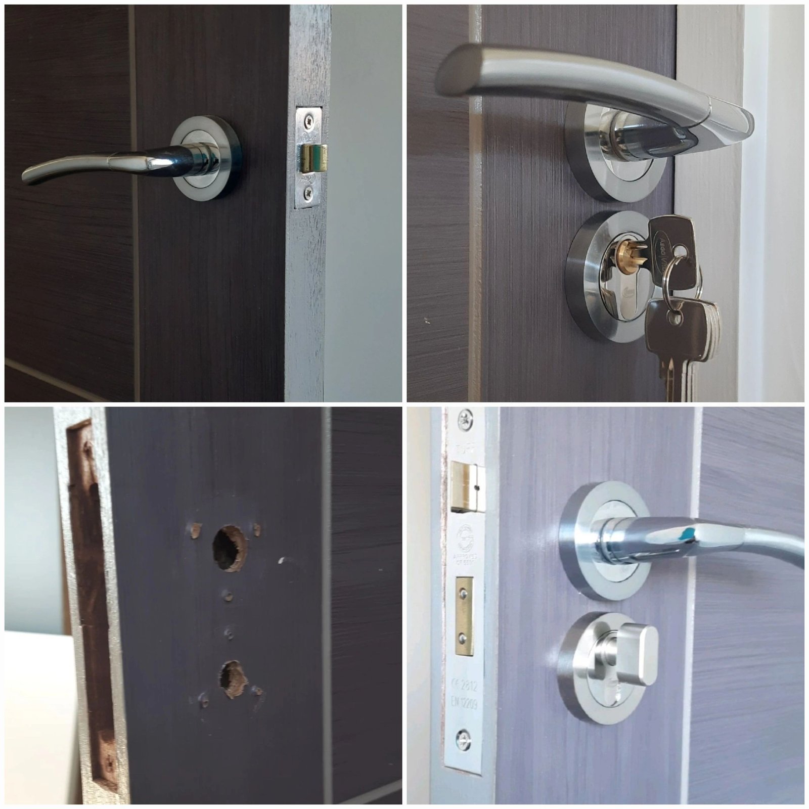 bedroom door lock installation in Ashford