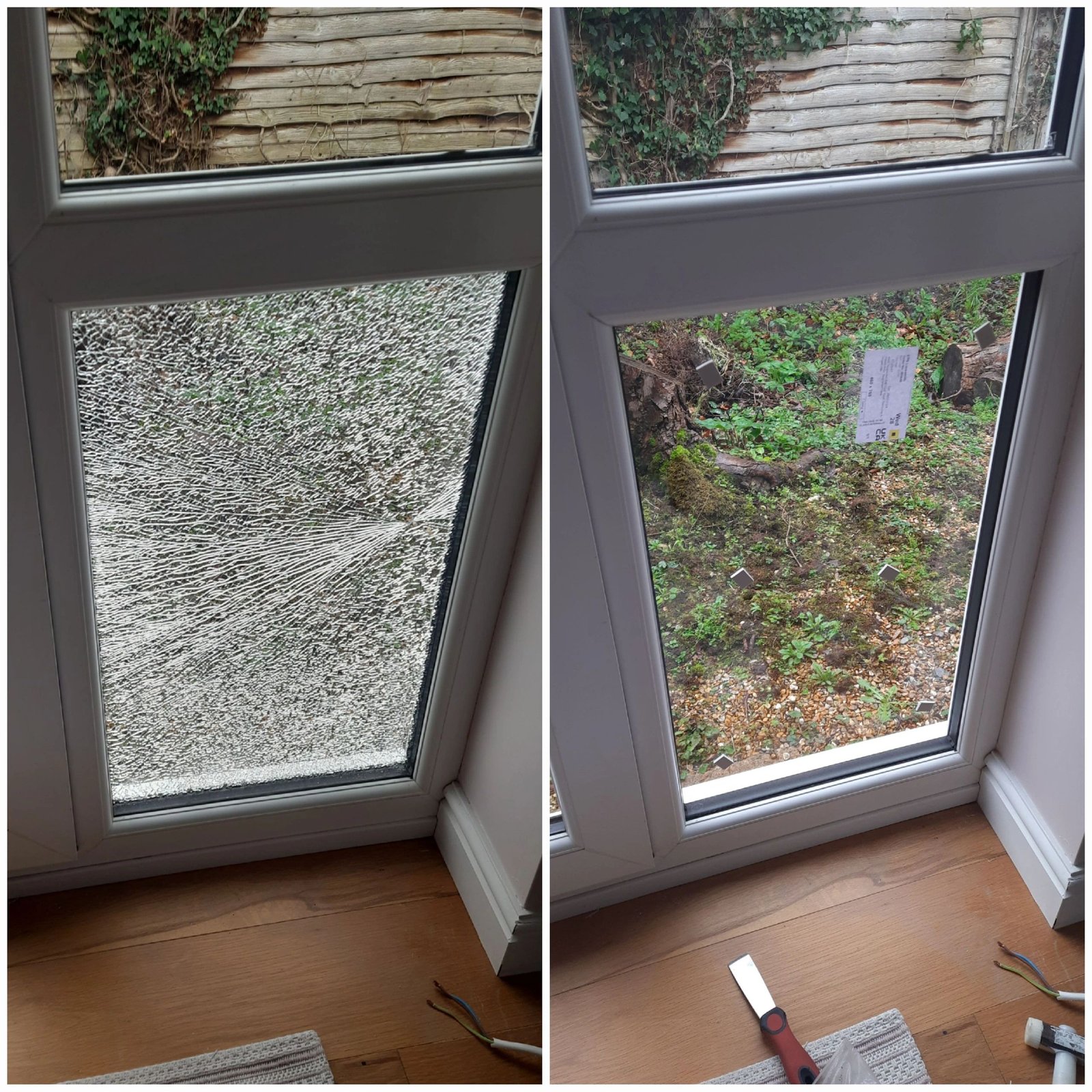 UV-resistant double-glazed door unit replaced in Bentley