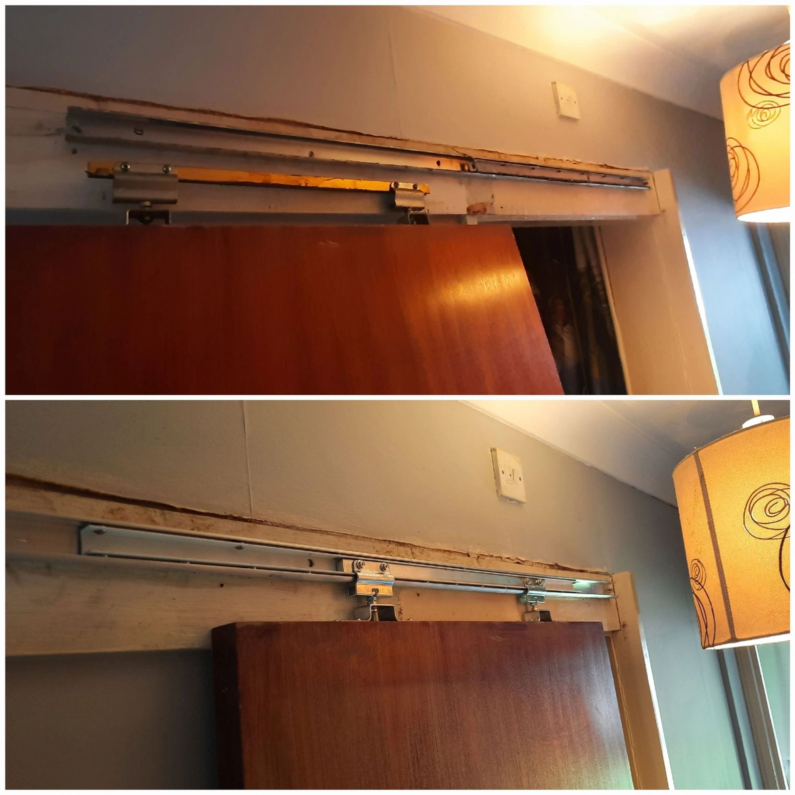 Interior sliding door replacement kit fitted in Hayes