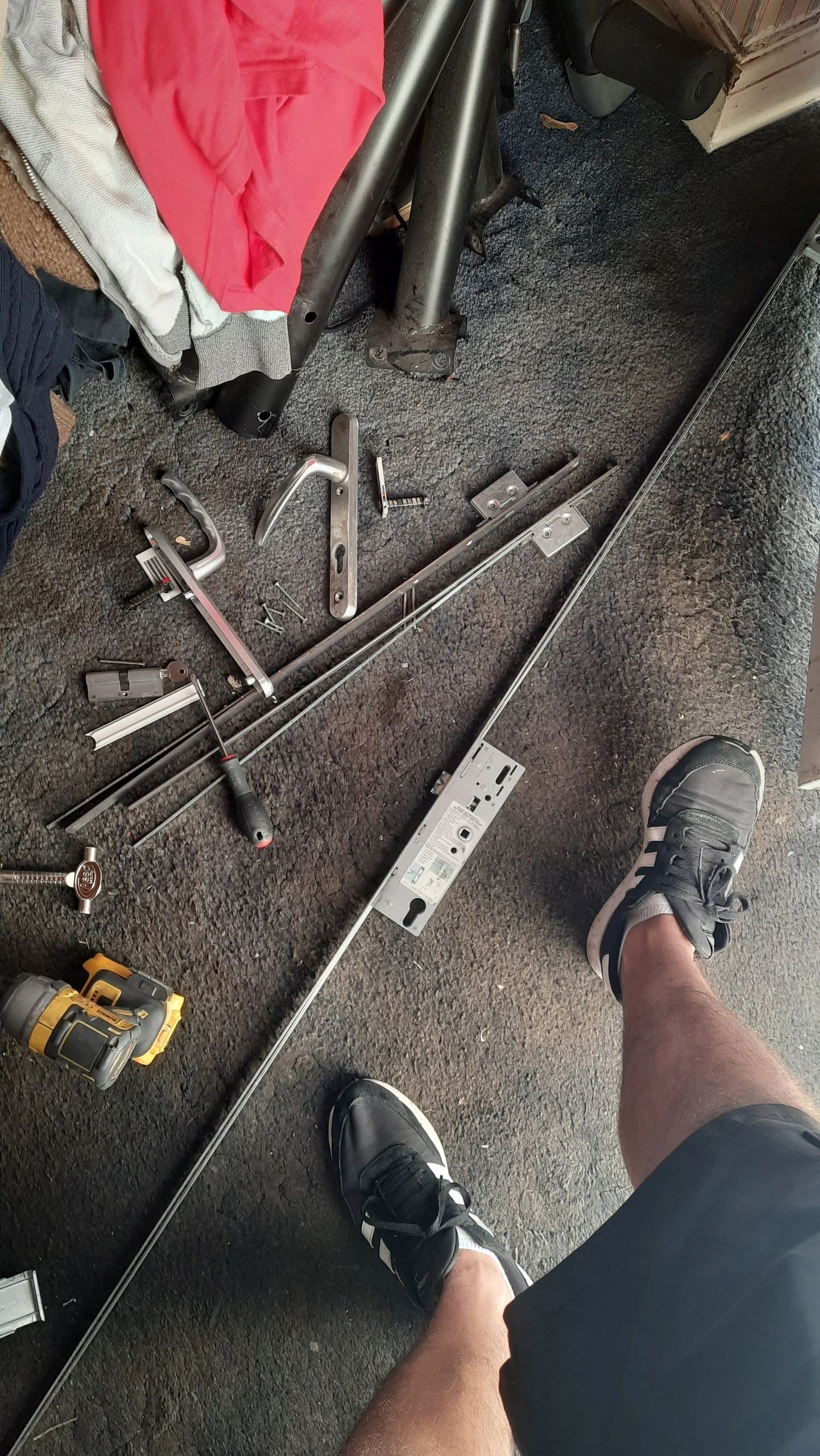 Multipoint lock replacement after forced entry in Hounslow