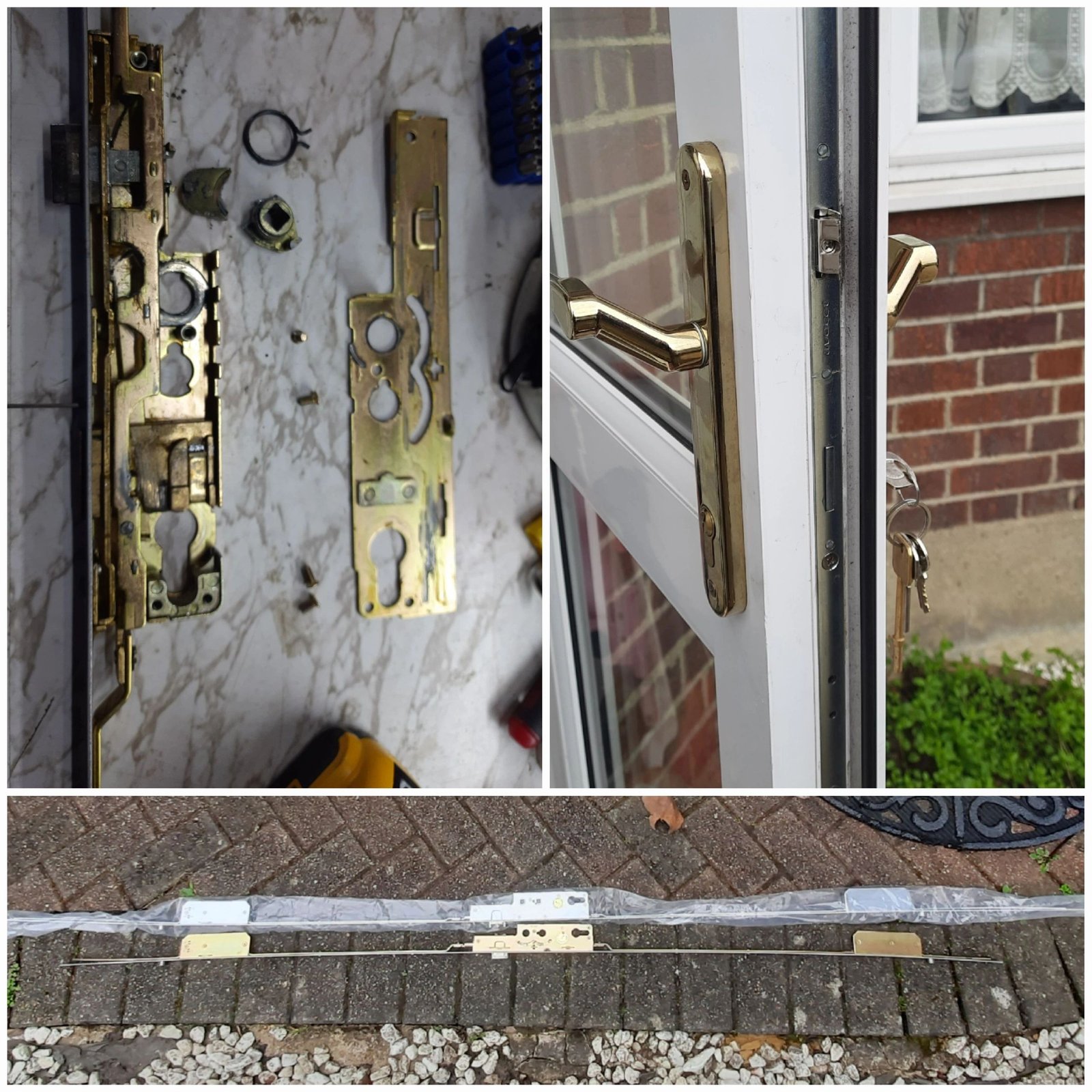 Multipoint locking system replacement in Staines