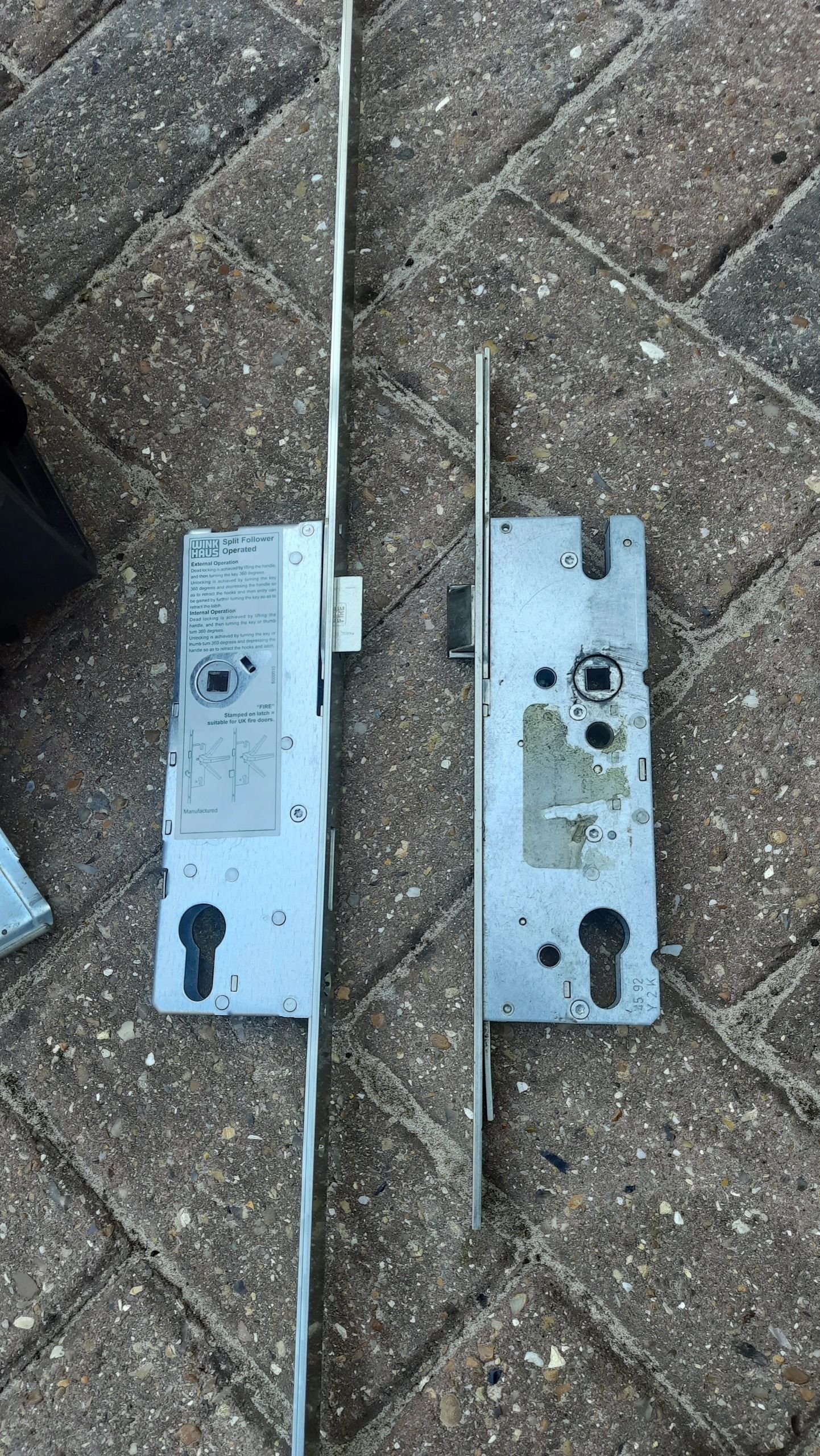Garden door multipoint lock replacement in Stanwell Moor