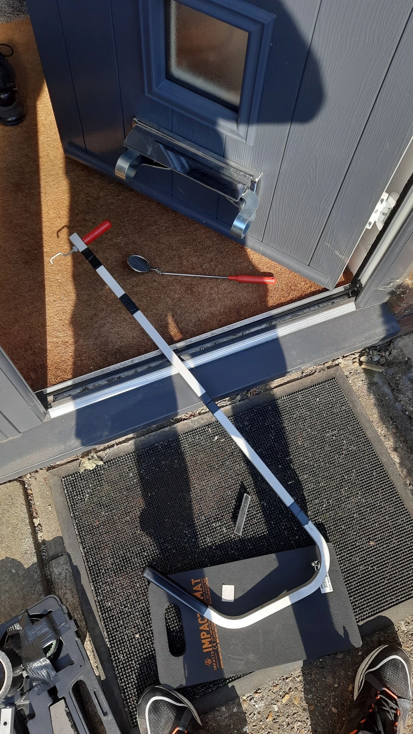 Front door opened non-destructively after a lockout in Ashford
