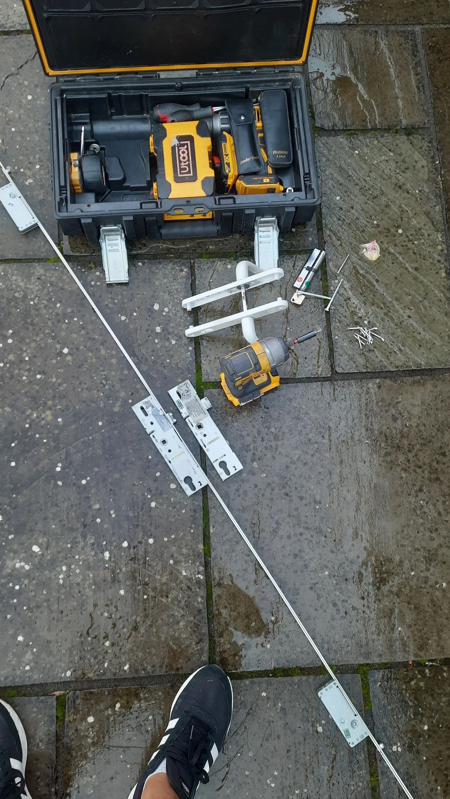 Patio door multipoint gearbox replacement in Hatfield