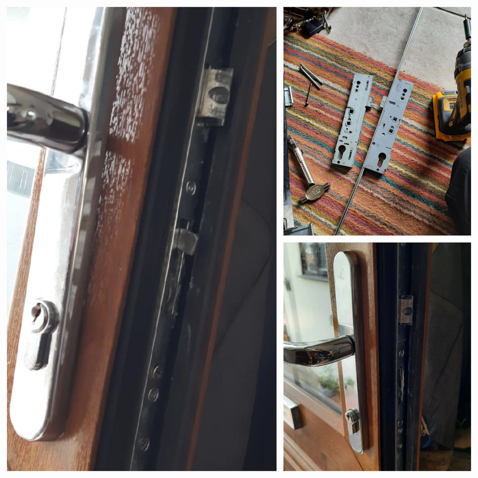 uPVC multipoint gearbox replacement in Staines