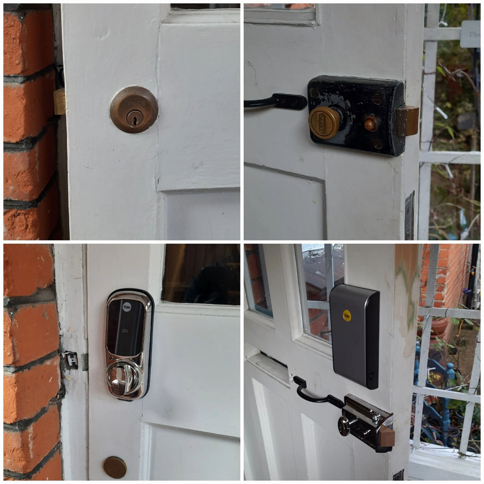 Yale keyless nightlatch conversion installed in Surbiton